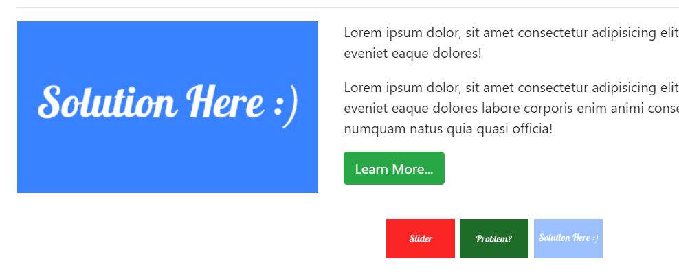 Bootstrap 4 Carousel slider-with-image-indicator